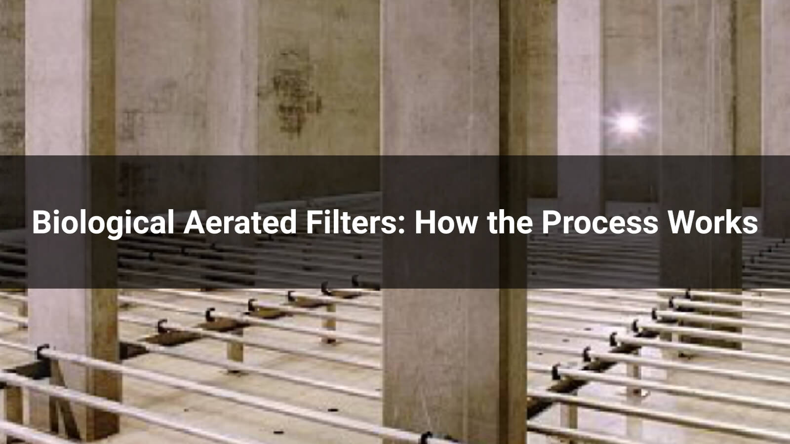 Biological Aerated Filters: How the Process Works